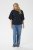 Kaffe Curve Stormi T-Shirt Navy - Camisetas - 