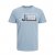 Jack & Jones Logan T-Shirt Turquoise - Camisetas - Camisetas - 2XL-14XL