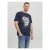 Jack & Jones Roxbury T-Shirt Navy - Camisetas - Camisetas - 2XL-14XL