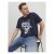 Jack & Jones Roxbury T-Shirt Navy - Camisetas - Camisetas - 2XL-14XL