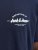 Jack & Jones Brandon T-Shirt Blue - Camisetas - Camisetas - 2XL-14XL