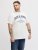 Jack & Jones Edenver T-Shirt White - Camisetas - Camisetas - 2XL-14XL