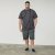 North Latitude 61319 Camiseta De Rayas Negro - Camisetas - Camisetas - 2XL-14XL