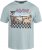 North Latitude 61352 AC/DC Camiseta Azul Polvoriento - Camisetas - Camisetas - 2XL-14XL