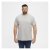 North Latitude T-Shirt O-Neck Grey Melange - Camisetas - Camisetas - 2XL-14XL