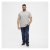 North Latitude T-Shirt O-Neck Grey Melange - Camisetas - Camisetas - 2XL-14XL