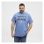 North Latitude Denim Printed Logo T-Shirt Dusty Blue - Camisetas - Camisetas - 2XL-14XL