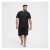 North Latitude Pyjama T-Shirt V-Neck Short Sleeve Black - Pijamas/ropa de estar en casa - Pijamas/ropa de estar en casa 2XL-10XL