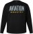 JP1880 T-Shirt Long Sleeve Aviation Black TALL - ROPA DE HOMBRE MT-6XLT - Tamaños de talle alto