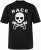 JP1880 T-Shirt Short Sleeve Skull Race Black - Camisetas - Camisetas - 2XL-14XL