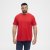 North Latitude T-Shirt O-Neck Red TALL - TALL camisas - Camisetas para hombres altos