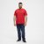 North Latitude T-Shirt O-Neck Red TALL - TALL camisas - Camisetas para hombres altos