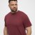 North Latitude T-Shirt O-Neck Bordeaux TALL - TALL camisas - Camisetas para hombres altos