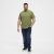 North Latitude T-Shirt O-Neck Olive Green TALL - TALL camisas - Camisetas para hombres altos