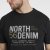 North Latitude Denim Printed T-Shirt Black TALL - TALL camisas - Camisetas para hombres altos