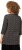Ulla Popken 3/4 Sleeve Geometric Graphic Tee Black - Camisetas - 