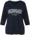 Ulla Popken City Name Graphic Tee Navy - Camisetas estampadas para mujer - 