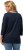 Ulla Popken City Name Graphic Tee Navy - Camisetas estampadas para mujer - 