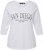 Ulla Popken City Name Graphic Tee Snow White - Camisetas estampadas para mujer - 