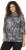 Ulla Popken Mesh Butterfly Wing Layered Tee Black - Camisetas - 