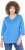Ulla Popken Country Lettered 3/4 Sleeve Tee Teal Blue - Camisetas estampadas para mujer - 
