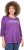 Ulla Popken UNIQUE Embroidered 3/4 Sleeve Tee Purple - Camisetas - 