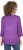 Ulla Popken UNIQUE Embroidered 3/4 Sleeve Tee Purple - Camisetas - 