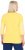 Ulla Popken Paper Boat Print 3/4 Sleeve Tee Sun Yellow - Camisetas estampadas para mujer - 