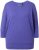 Ulla Popken Quick Drying Batwing Sleeve Tee Blueberry - Camisetas estampadas para mujer - 