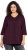 Ulla Popken Mixed Pattern Stripe 3/4 Sleeve Tee Black - Camisetas estampadas para mujer - 
