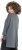 Ulla Popken 87 Applique Oversized Long Sleeve Tee Graphite Grey - Camisetas - 