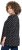 Ulla Popken Flower Print 3/4 Sleeve Tee Black - Camisetas - 