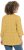 Ulla Popken Graphic Print Pleated 3/4 Sleeve Tee Mocha Brown - Camisetas - 
