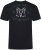 Kam Jeans 5793 Cedar Creek Reverse Print Tee Black - Camisetas - Camisetas - 2XL-14XL