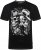 Kam Jeans 5796 Twin Gentleman Skull Print Tee Black - Camisetas - Camisetas - 2XL-14XL