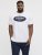 Jack & Jones Dover Denim O-Neck T-Shirt White - Camisetas - Camisetas - 2XL-14XL