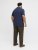 Jack & Jones College Logo Short Sleeve Polo Shirt Blue - Polos - Polos 2XL-8XL