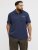Jack & Jones College Logo Short Sleeve Polo Shirt Blue - Polos - Polos 2XL-8XL