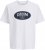 Jack & Jones Dover Denim O-Neck T-Shirt White - Camisetas - Camisetas - 2XL-14XL