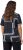 Ulla Popken Paisley A-Line Short Sleeve Tee Navy Blue - Camisetas estampadas para mujer - 
