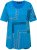 Ulla Popken Paisley A-Line Short Sleeve Tee Sapphire Blue - Camisetas estampadas para mujer - 
