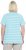 Ulla Popken Palm Tree Embroidered Tee Deep Aqua - Camisetas estampadas para mujer - 