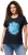 Ulla Popken BISOUS Short Sleeve Graphic Tee Navy Blue - Camisetas estampadas para mujer - 