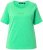 Ulla Popken TRUE Lettering Short Sleeve Tee Mint Green - Camisetas estampadas para mujer - 