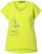 Ulla Popken Half-Sleeve A-line V-Neck Boat Pattern T-Shirt Lime - Camisetas estampadas para mujer - 