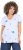 Ulla Popken Cross Stitch Short Sleeve Tee Snow White - Camisetas estampadas para mujer - 