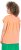 Ulla Popken Free Spirit Butterfly Cap Sleeve Graphic Tee Coral - Camisetas estampadas para mujer - 