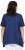 Ulla Popken Sunset Lettering Short Sleeve Graphic Tee Ink Blue - Camisetas estampadas para mujer - 