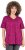 Ulla Popken Snake Print V-Neck Tee Magnolia Red - Camisetas estampadas para mujer - 