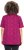 Ulla Popken Snake Print V-Neck Tee Magnolia Red - Camisetas estampadas para mujer - 